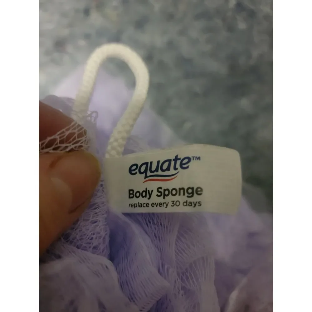 Loofah Bath Shower Sponge Pouf Mesh Ball‎ Exfoliating Scrubber package of 4